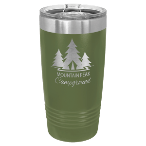 Ringneck tumbler with slider lid in Stainless Steel