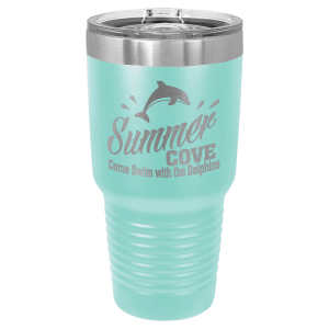 Large-capacity ringneck tumbler with slider lid in White