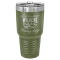 Large-capacity ringneck tumbler with slider lid in Stainless Steel
