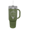 40 oz. insulated travel mug in Navy
