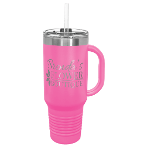 40 oz. insulated travel mug in Dark Gray