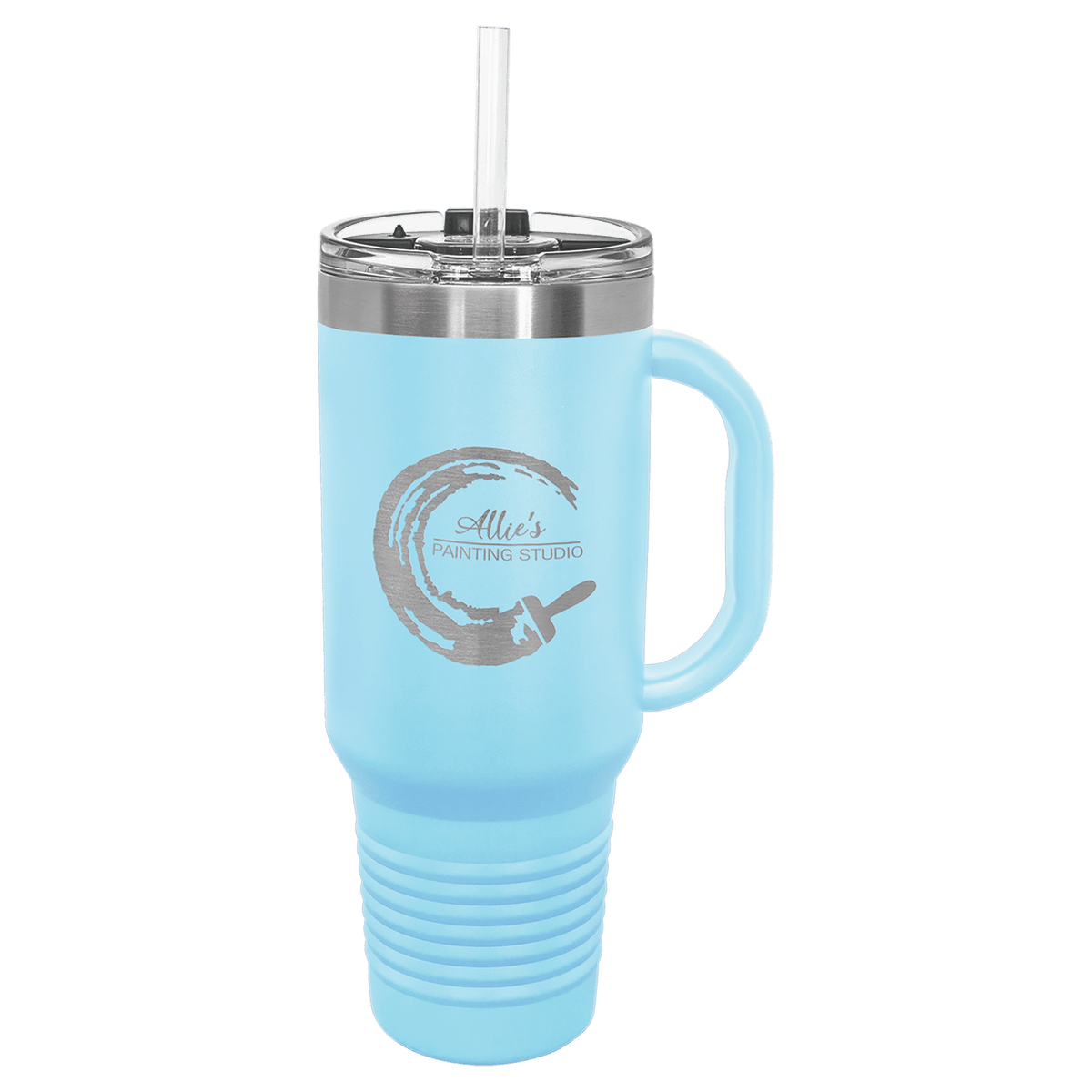 40 oz. insulated travel mug in Purple