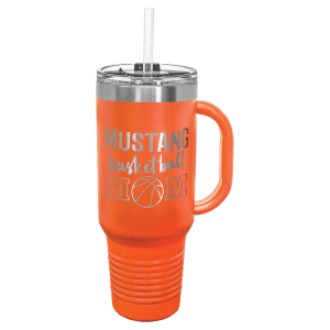 40 oz. insulated travel mug in Light Blue