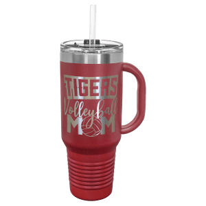 40 oz. insulated travel mug in Teal