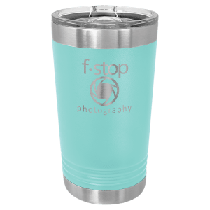Classic pint glass in Stainless Steel