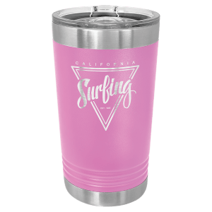 Classic pint glass in Orange