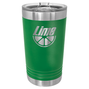 Classic pint glass in Pink
