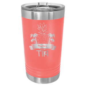 Classic pint glass in Red
