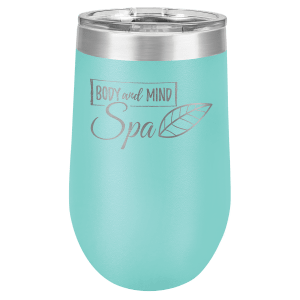 Stemless tumbler in Maroon