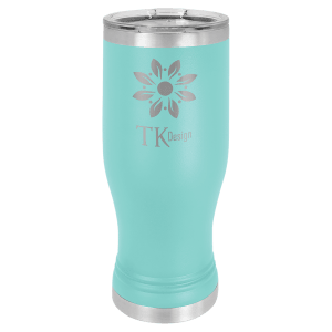 Pilsner glass in Maroon