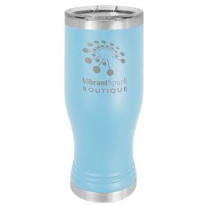 Pilsner glass in Orange
