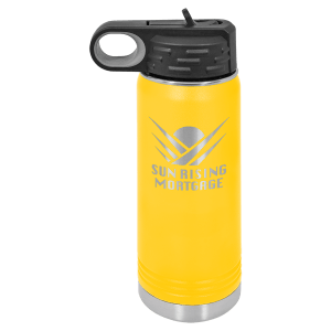 Insulated water bottle in Red