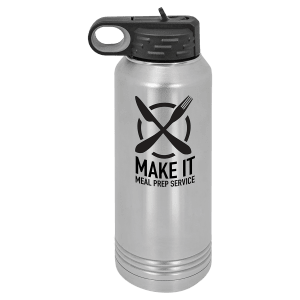 Insulated water bottle, large size