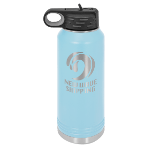 Insulated water bottle, large size in Orange