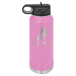Insulated water bottle, large size in Navy