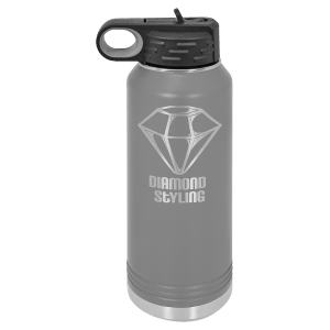 Insulated water bottle, large size in Purple