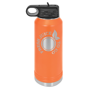 Insulated water bottle, large size in Light Blue