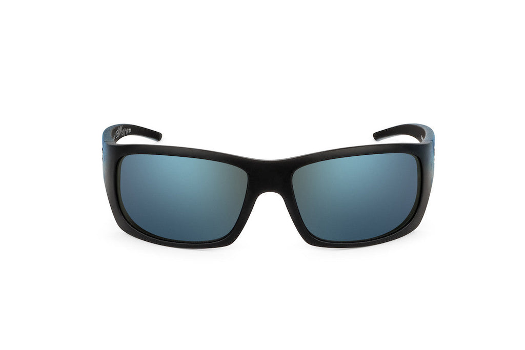 Outlaw sunglasses, mahi-mahi fishing edition, side view