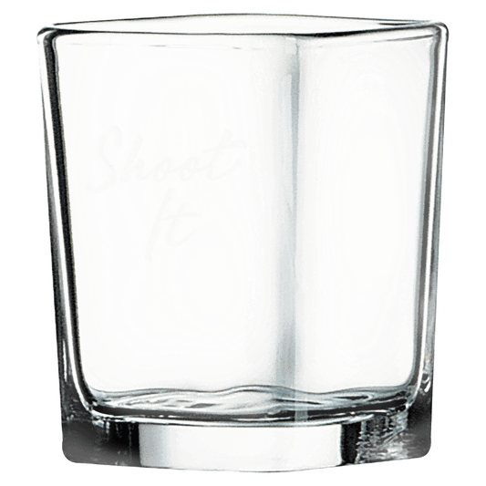 Custom 2 1/4 oz. Square Shot Glass