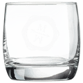 Custom engraved 10 oz. on the rocks glass