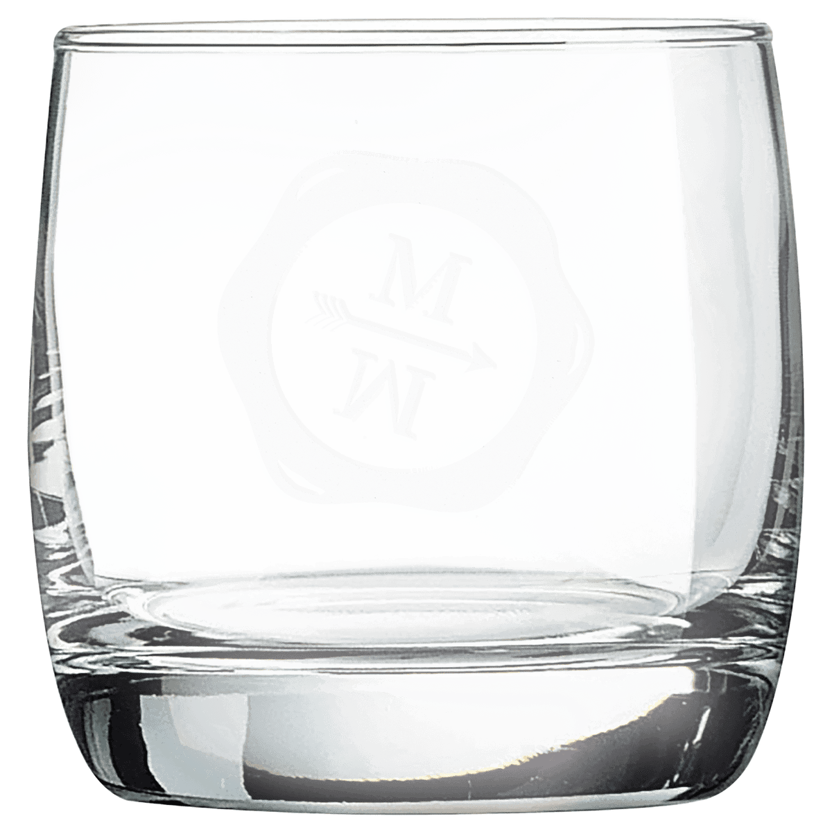 Custom engraved 10 oz. on the rocks glass