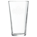 Custom engraved 16 oz. pint mixing glass
