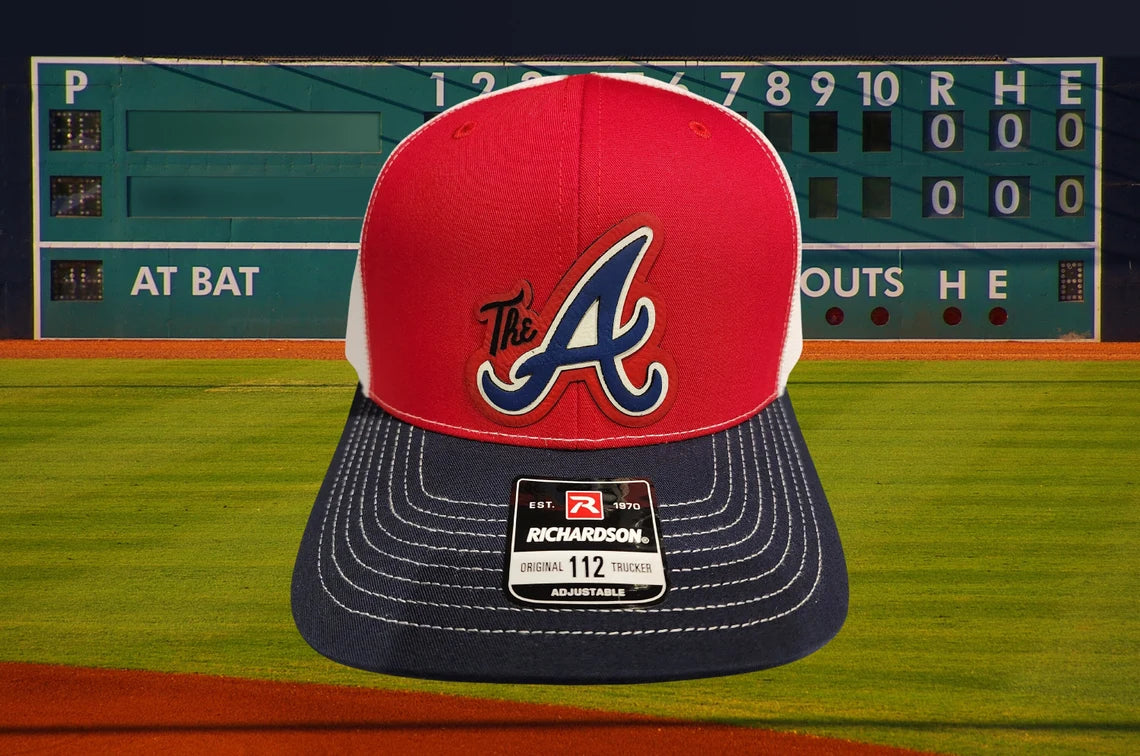 Atlanta Braves city logo cap in Red/White/Navy