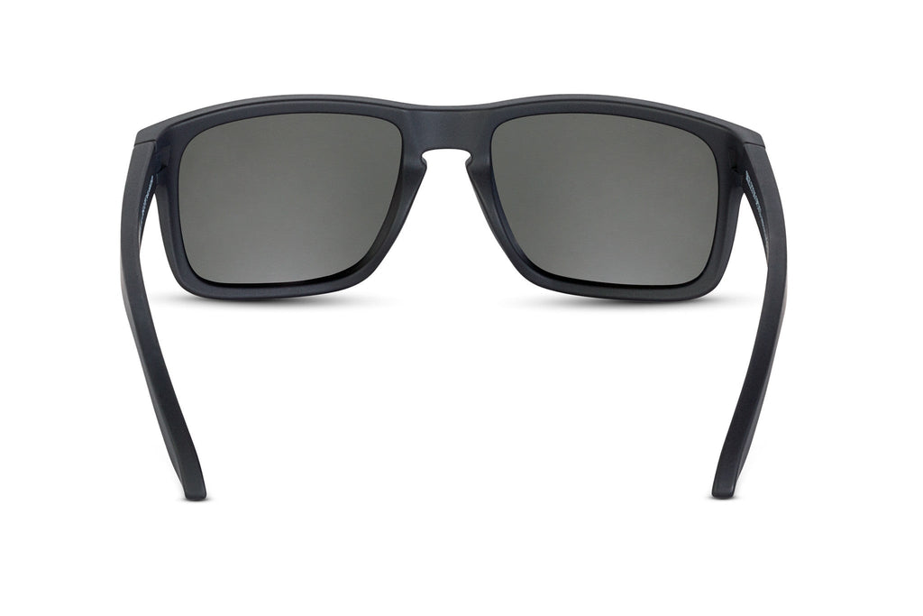 Decoy sunglasses, Patriot American flag edition, on-face view