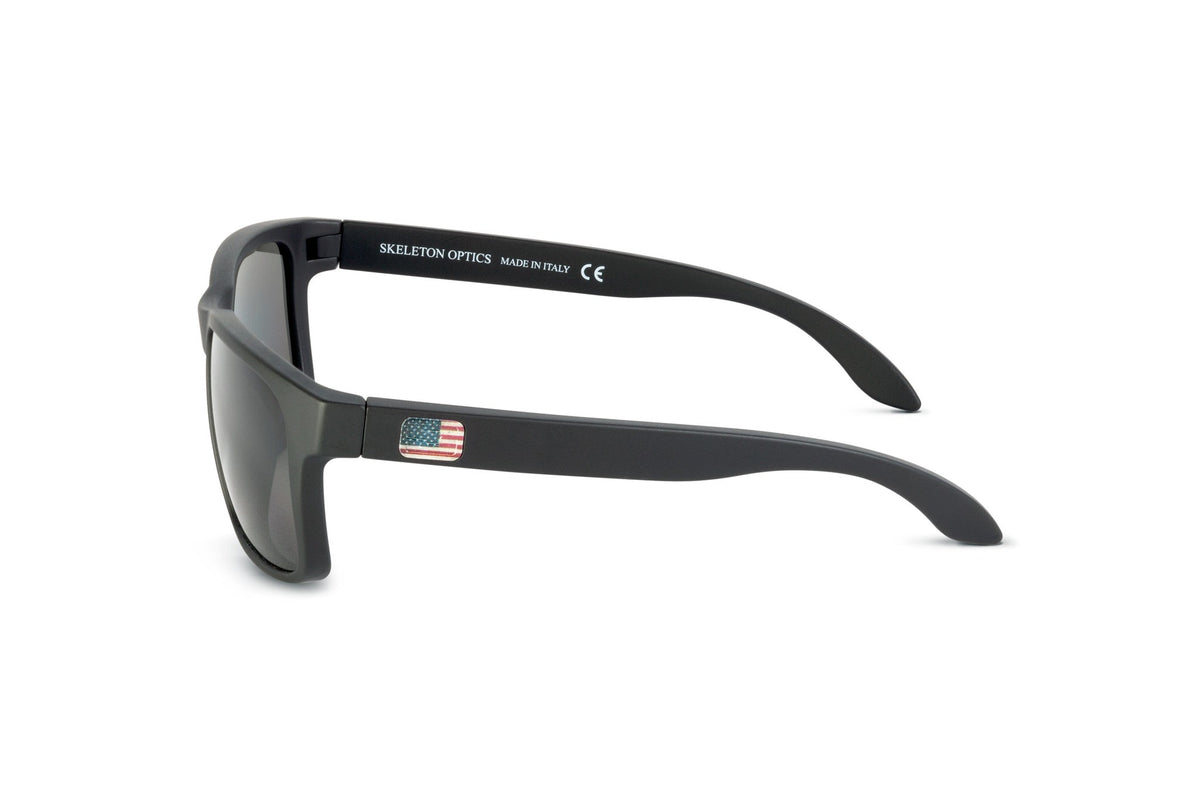Decoy sunglasses, Patriot American flag edition, lens detail