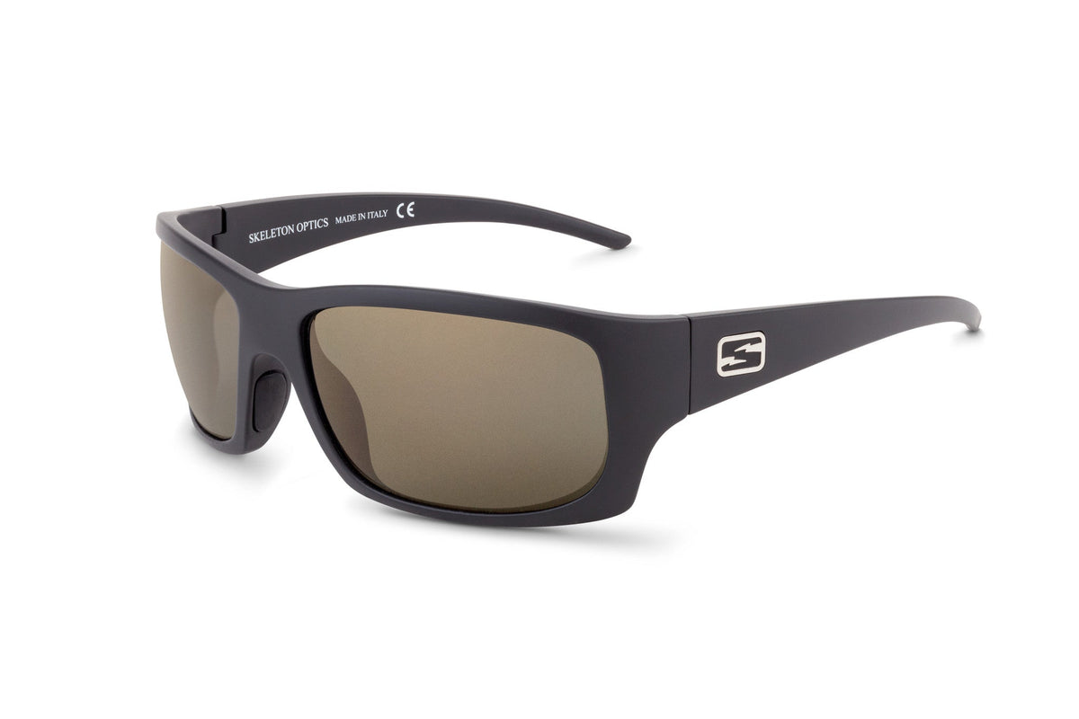 Outlaw sunglasses in matte black, additional angle