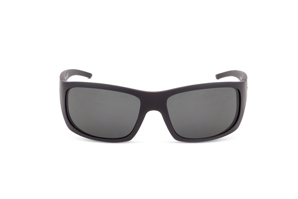 Outlaw sunglasses in matte black, side view