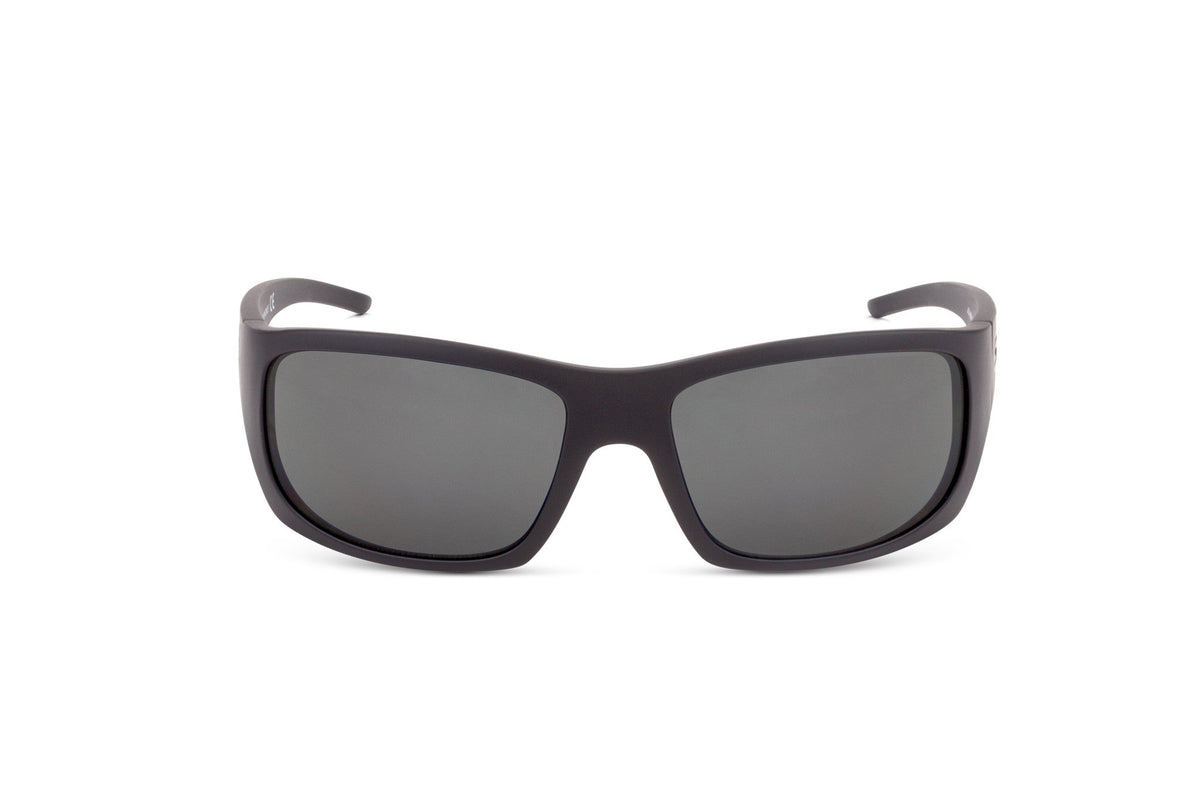 Outlaw sunglasses in matte black, side view