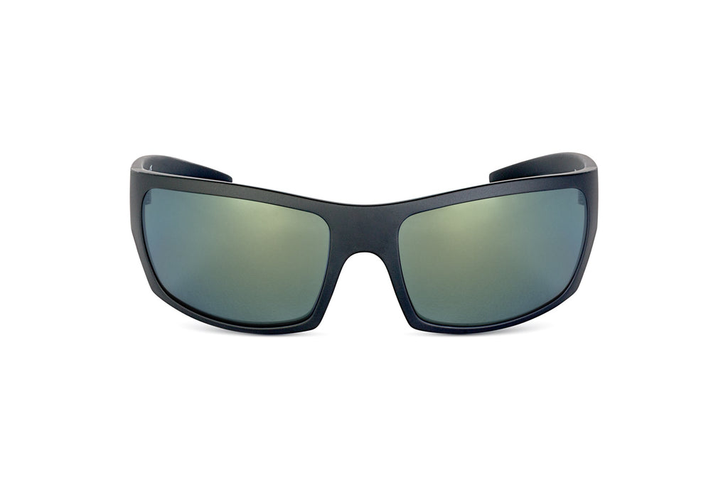 Renegade sunglasses in matte black, side view