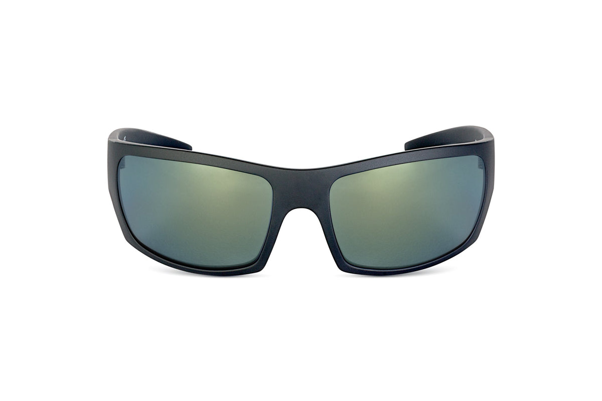 Renegade sunglasses in matte black, side view