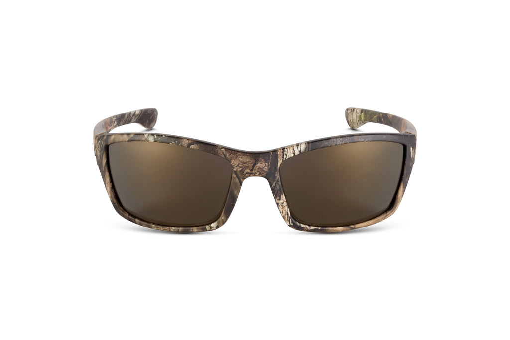 Scout sunglasses in Mossy Oak Break-Up Country camo, side view