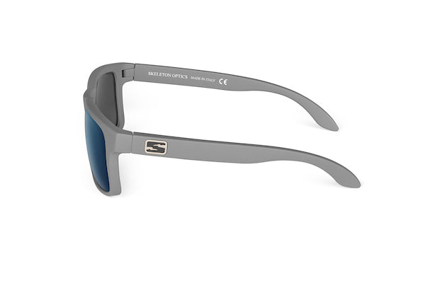Decoy sunglasses in wolf gray finish, case and packaging
