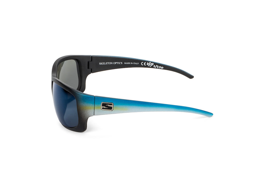 Outlaw sunglasses, yellowfin tuna fishing edition, side view