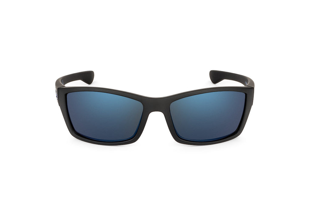 Scout sunglasses, thin blue line edition, lens detail