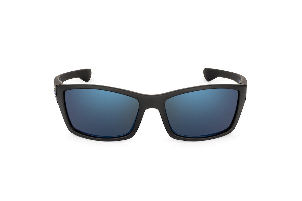 Scout sunglasses, thin blue line edition, lens detail