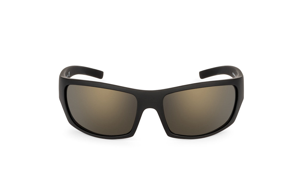 Renegade sunglasses in matte black, side view