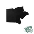 Leather firefighter glove strap in black