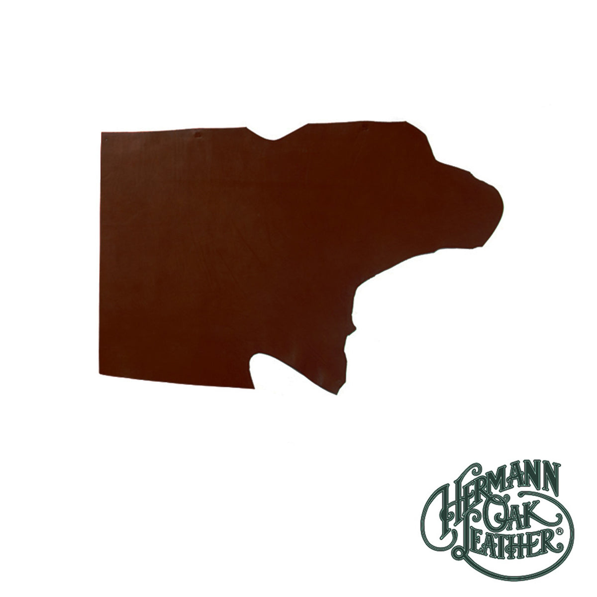 Leather flashlight holder in British brown