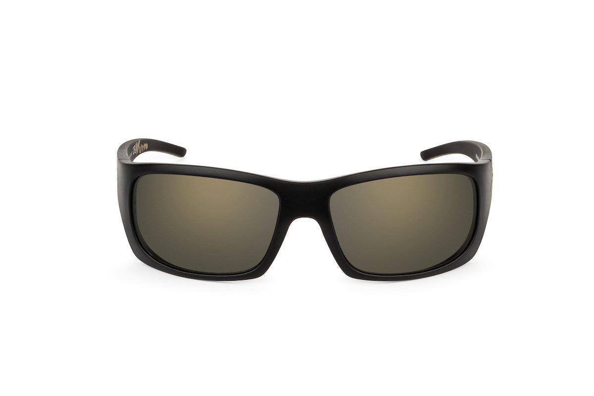 Outlaw sunglasses, brown trout fishing edition, lens detail