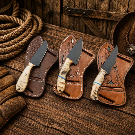 Dutton Ranch Collection for Sale – D2 Powder Coated Cowboy Carry Knives