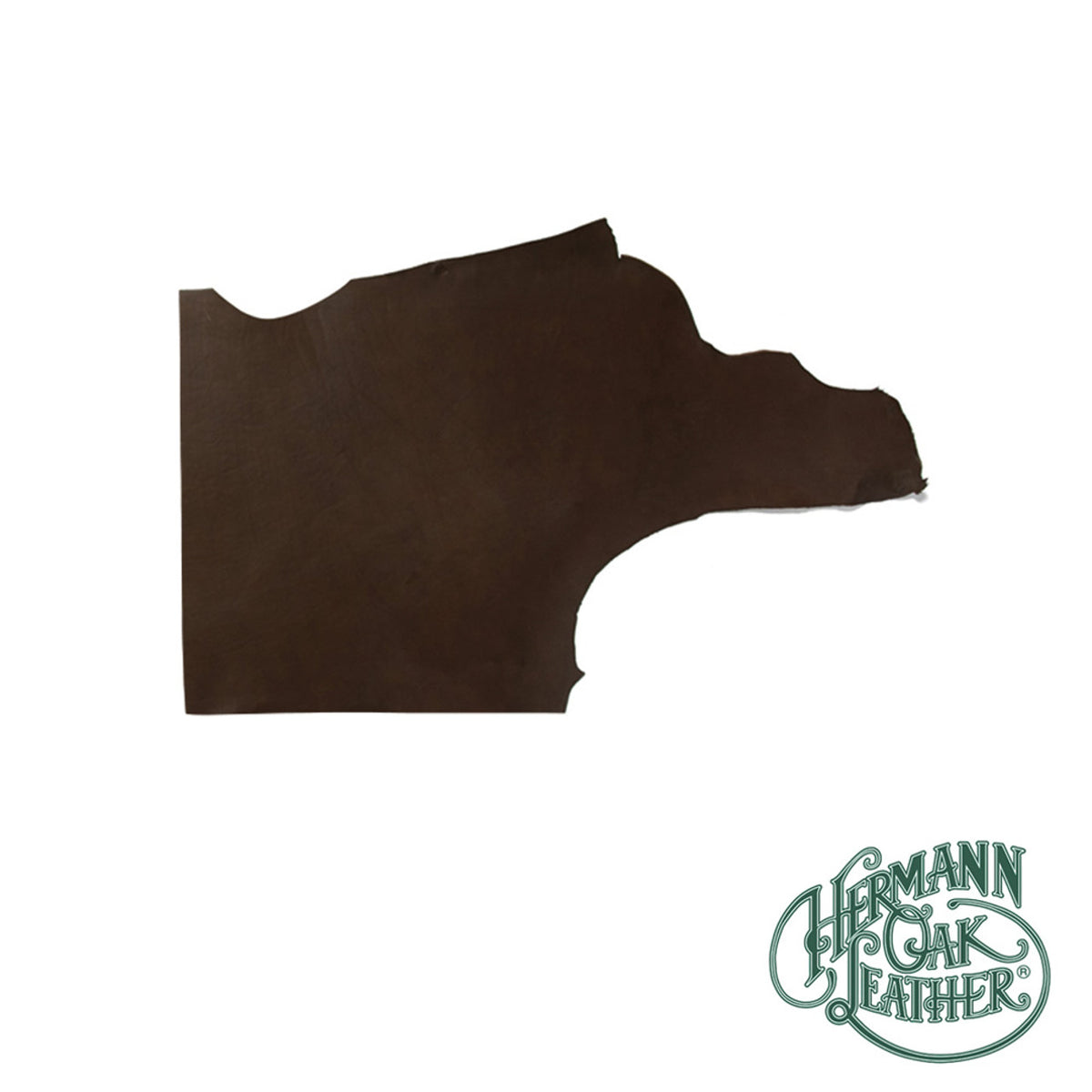 Leather flashlight holder in Havana brown