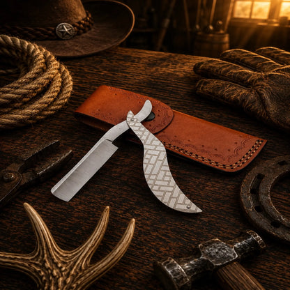 Heritage Barber Straight Razor – D2 Steel Folding Razor