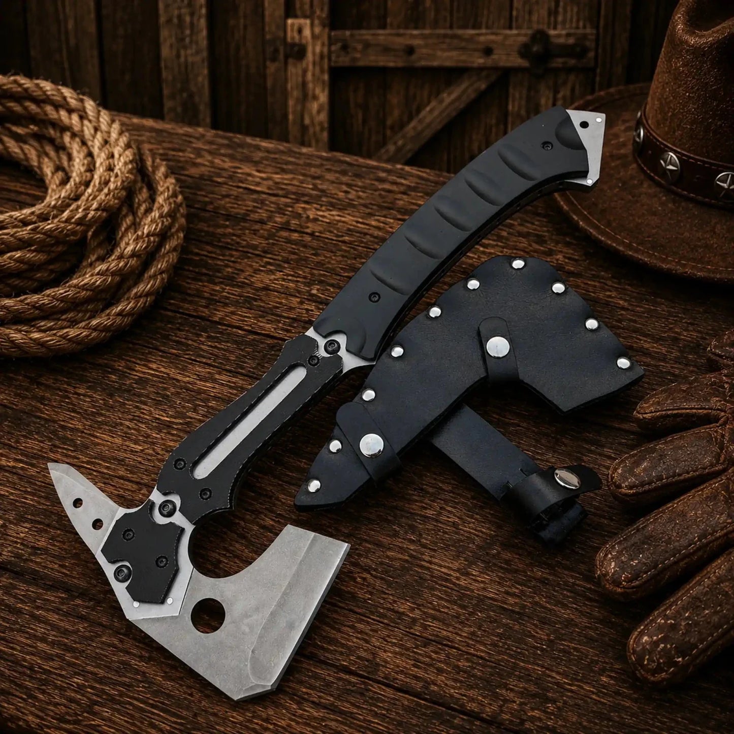 Leon Kennedy Upgraded Axe – Resident Evil Requiem D2 Hatchet