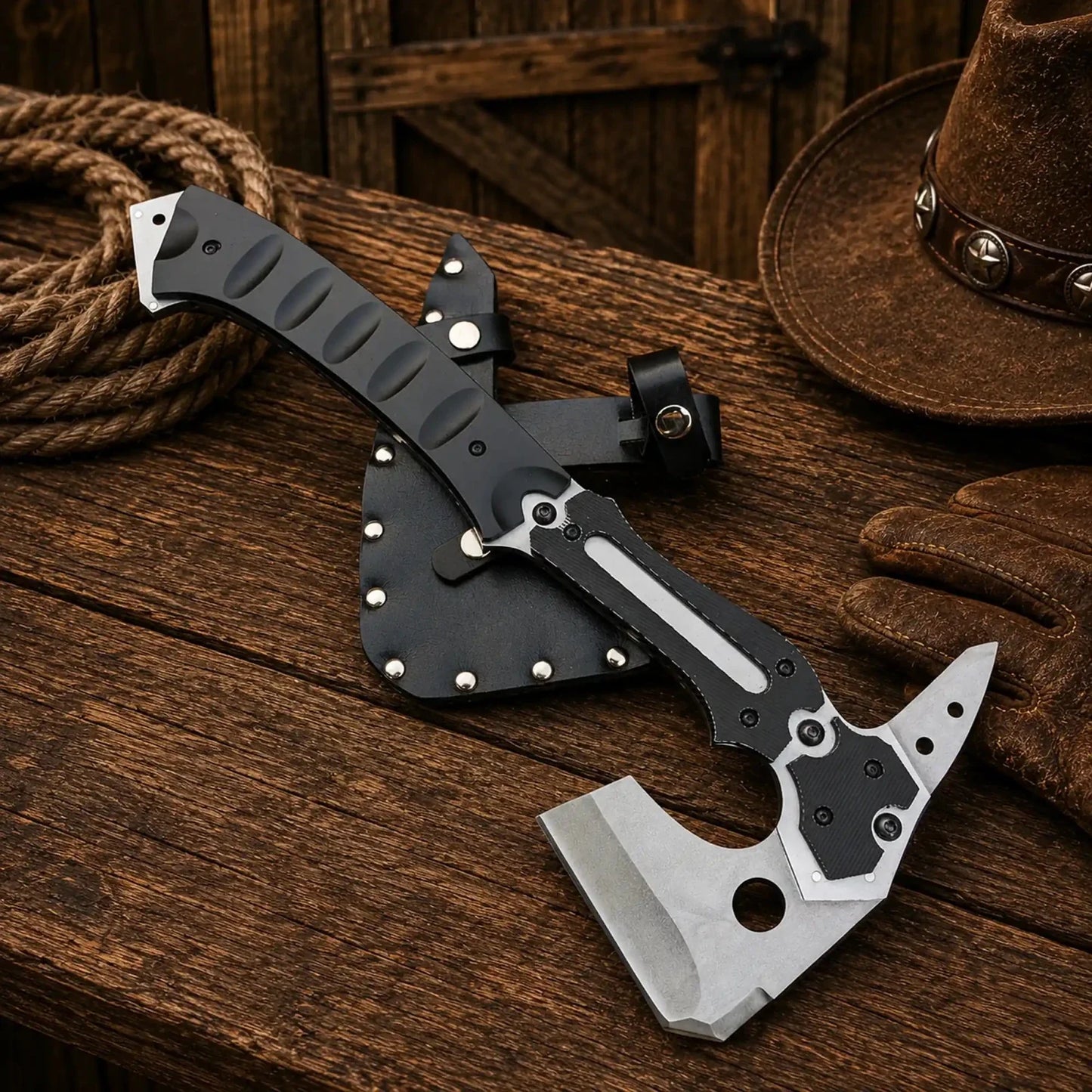 Leon Kennedy Upgraded Axe – Resident Evil Requiem D2 Hatchet