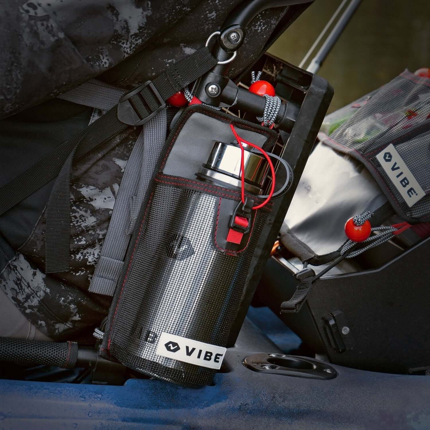 Mesh 30 oz Bottle Holder w/ Bottle