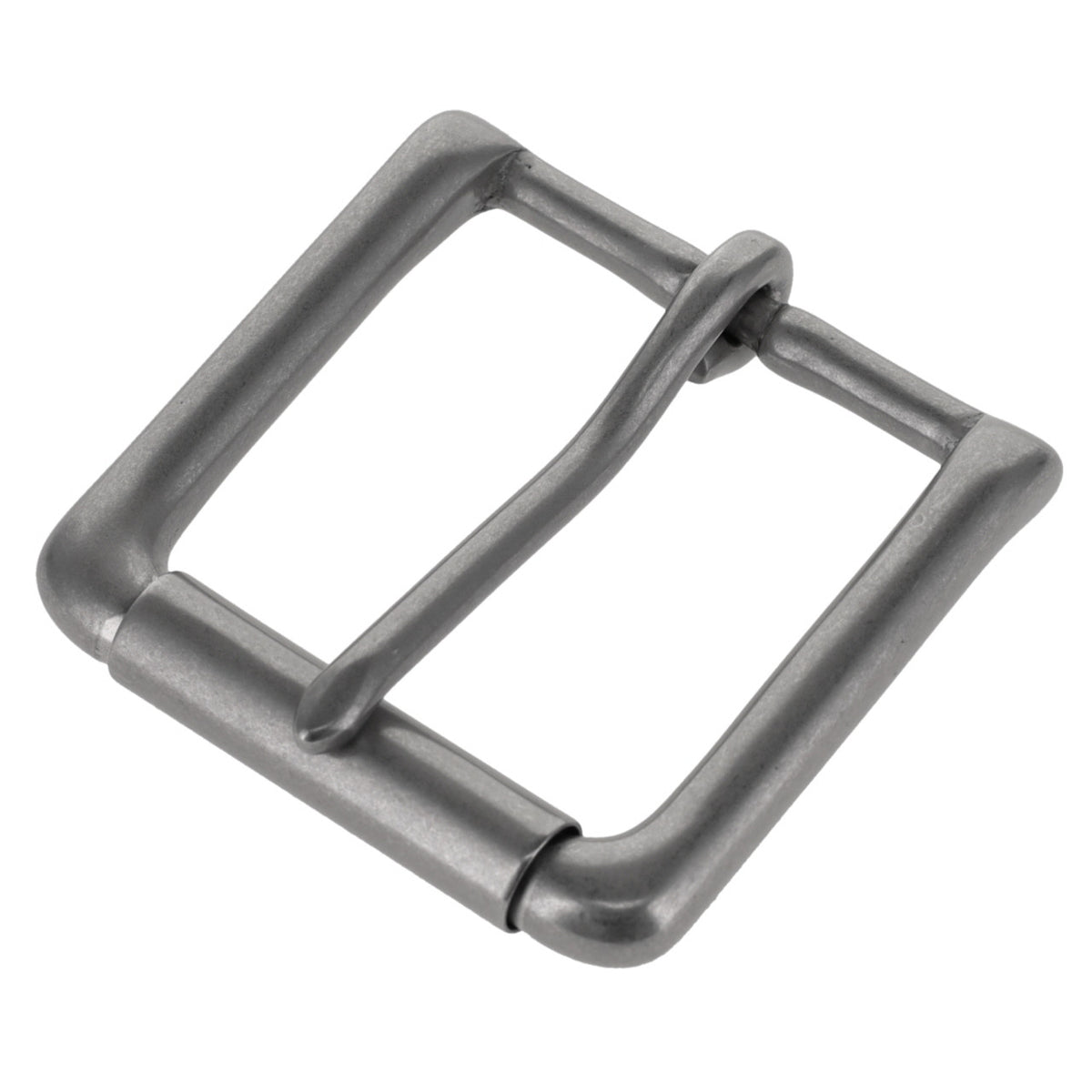 Nickel matte belt buckle